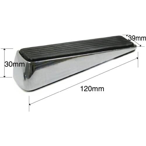 Flexible Rubber Door Stopper Easily Wedges Door Gaps Up Doorstop High Quality