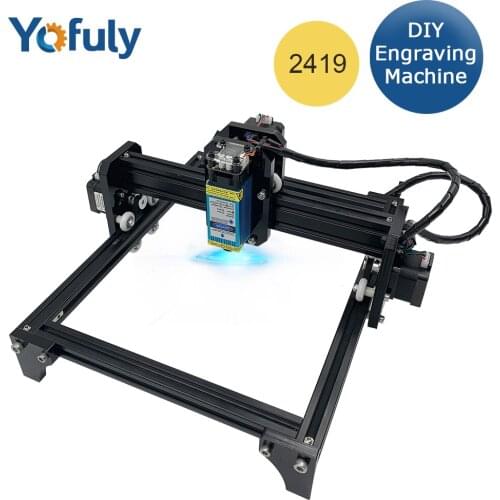 Working Area 24cmx19cm Laser Engraver ,500mw/2500mw/5500mw CNC Router Metal Engrave Marking Machine