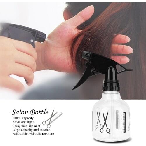 300ml Salon Bottle Plastic Hairdressing Watering Can Water Spray for Barber Hair Tool Haircut Mist Sprayer