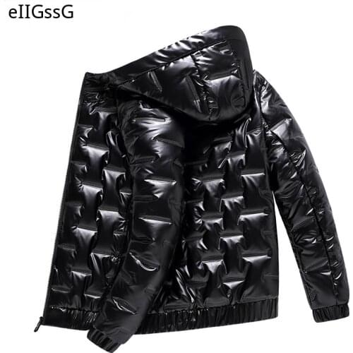 2021 Winter Men Jacket Duck Down Parkas Jacket Mens Thick Warm Snow Parka Detachable Hooded Overcoat Windbreaker Warm Coats