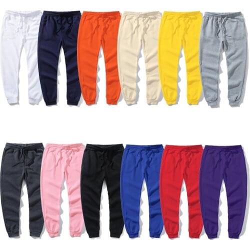 New mens sports pants jogger mens pants brand casual pants sports pants jogger 12 colors GYMS fitness training sports pants