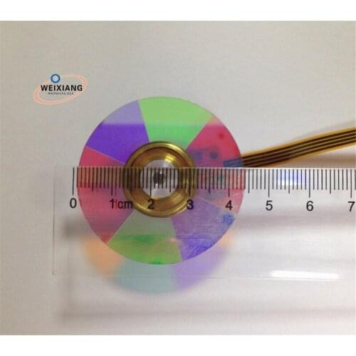 Original Color Wheel For BenQ W1070 /W1070+ Projector Color Wheels,6 segments 44mm(red-blue-green)