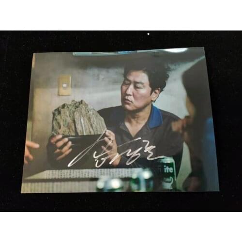 Gisaengchung Parasite autographed SONG KANG-HO photo signed in person 8*10 K-POP 032021a