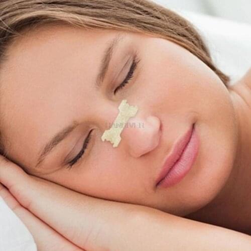 100Pcs/Bag Better Breath Anti Snoring Nasal Strips Stop Snoring Nose Sticker Better Easy Good Sleep Nasal Strips Health Care