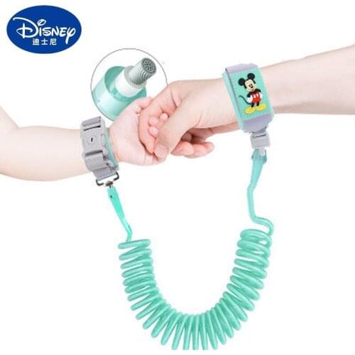 Disney Mickey Minnie child anti-lost belt traction rope child anti-lost safety bracelet slip baby artifact baby anti-lost rope