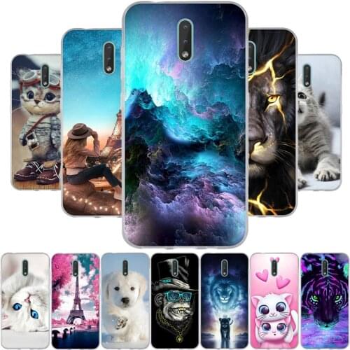 Silicone Case For Nokia 2.3 Cases 6.2 inch Full Protection Soft TPU Back Cover for Nokia 2.3 Bumper Phone Shell Bag Coque