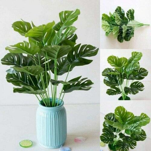 Outdoor Plant Indoor Without Pot Green Realistic Look Decorative Artificial Tree