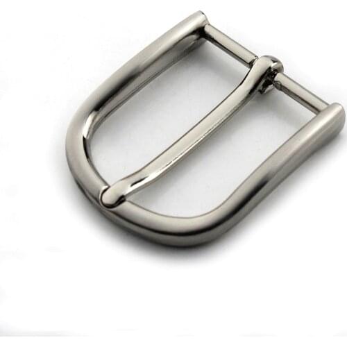 1pcs 35mm Fashion Belt Buckle For Men Metal Clip Buckle End Bar Heel Bar Single Pin Buckle for Leather Craft Belt Strap DIY