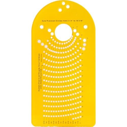 1PC Circle Cutting Jig Woodworking Trimmer For Cut Precision Circles From 2-1/4 To 18-3/16-Inches In Diameter