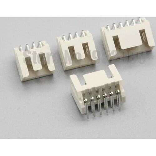 10PCS XHD Connector 2.54mm Pitch Double Row Right Angle Socket Headers 4P 6P 8P 10P 12P 16P 20P Replacement of HRS DF1B
