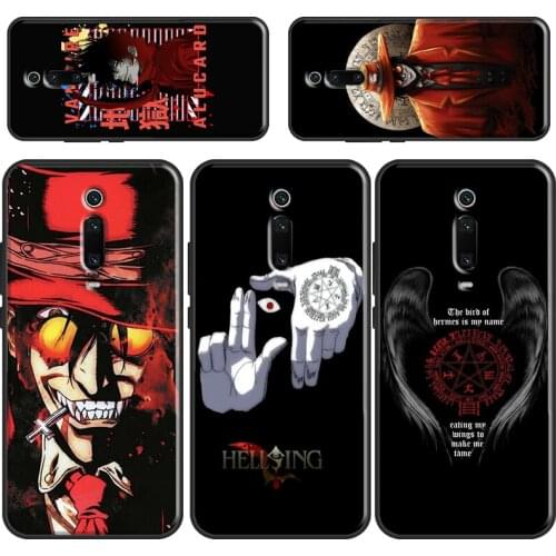 Hellsing Alucard Phone Case For Xiaomi Mi 11 Lite Ultra 9 10 9T 10T Pro POCO M3 Pro F2 F3 POCO X3 Pro Cover