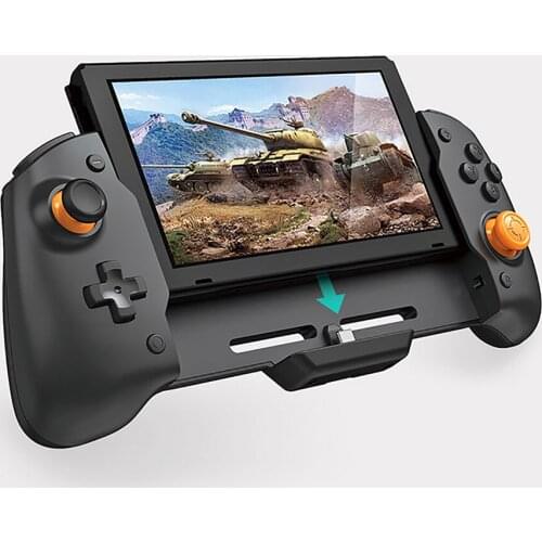15V PD Fast Charging In-line Handle Gamepad for Nintend Switch Game Host Plug & Play Handle Grip Controller With Storage Bag