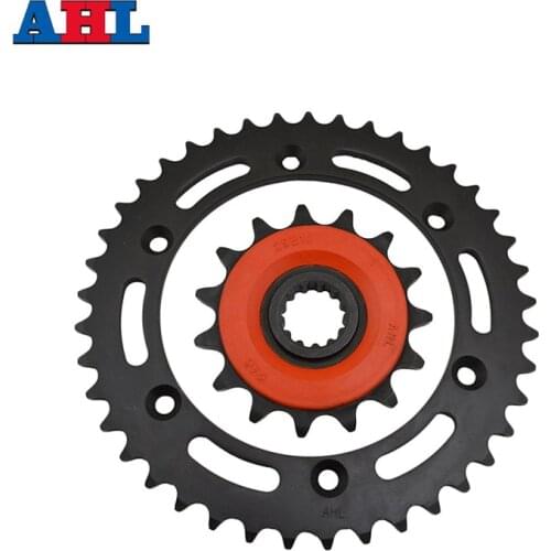 Racing Motorcycle Parts Front & Rear Sprocket KIT For SUZUKI DRZ400 DR-Z400 Type 520 41-15 Tooth Beyond The Original Part