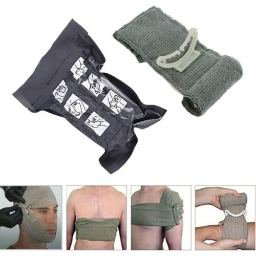 Dressing medic survive Israeli wrap wound care battle trauma rescue first combat bandage emergent urgent gauze Compress army aid