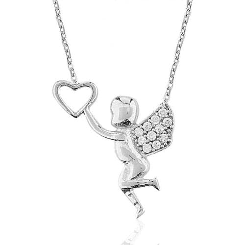 My Angel ,Necklace ,Silver, Stylish and High Quality, Fast Shipping, of Hundreds of Kinds Silver Necklaces