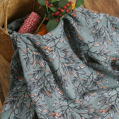 One meter High quality new cotton fabric Small flower patchwork High grade summer brand robe dress cheongsam tissus