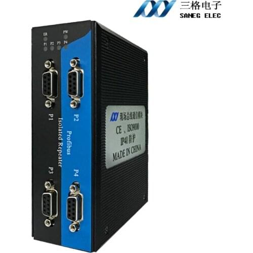 Profibus/MPI/PPI Bus Repeater Hub 4 Way DP Interface to Achieve Star Wiring