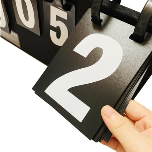SOEZMM Scoreboard Score Keeper - Portable Flipper Flips up to 99" ,SM-27