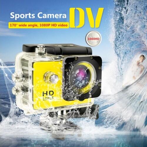 Motorcycle Dash Sports Action Vedio Camera 1080P/60fps LCD 170D Lens Full HD 30m Waterproof pro Sports Camera Helmet Cam