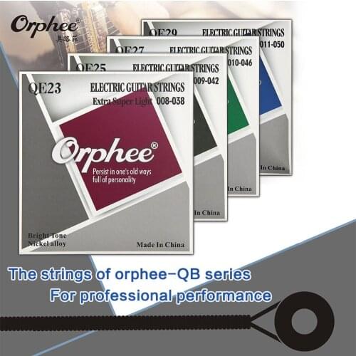 Orphee QE-23/25/27/29 electric guitar strings hexagonal alloy Nickel alloy inch multiple choices