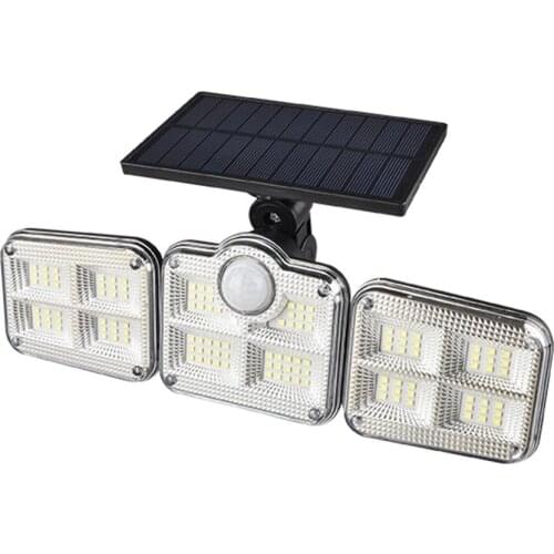 Super Bright Solar Lights LED IP65 Waterproof Outdoor Indoor Induction Wall Lamp With Adjustable Head Wide Lighting Angle