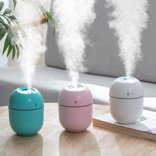 Ultrasonic Mini Air Humidifier Aroma Essential Oil Diffuser For Home Car Usb Fogger Anion Mist Maker With Led Night Lampe