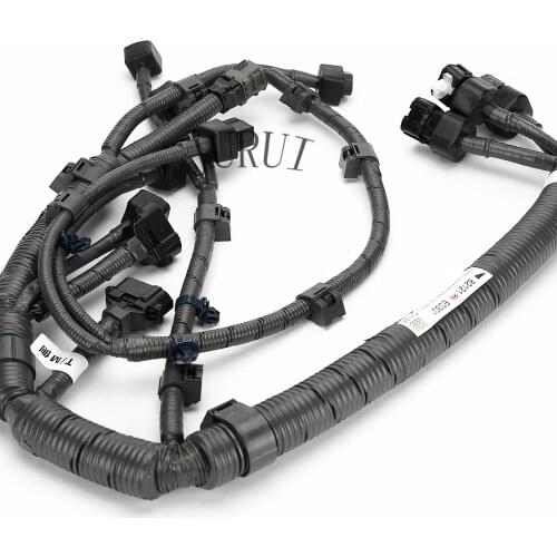 VH82121E0301 Original J08E Engine wiring harness Excavator Spare Parts for Kobelco SK330-8 SK350-8