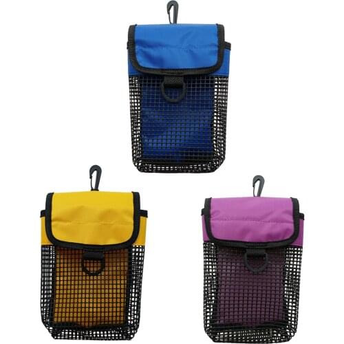 1 Pc Scuba Diving Safety Storage Mesh Gear Bag for Scuba Diving Reel SMB Safety Marker Buoy Gear Durable Snorkeling Equipment