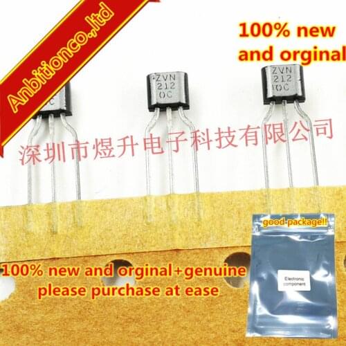 10pcs 100% new original ZVN2120C N-CHANNEL ENHANCEMENT MODE VERTICAL DMOS FET TO-92S in stock