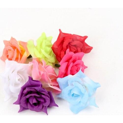 10Pcs 5CM Artificial flowers for decoration Rose Peony Silk small bouquet flores party spring wedding decoration mariage