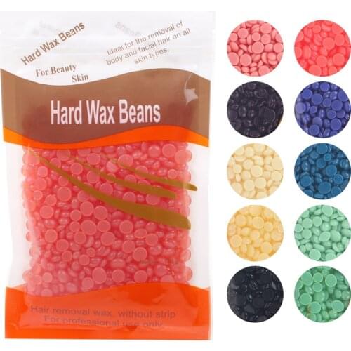 100g/Pack Wax beans Depilatory Hot Film Wax Pellet Removing Bikini Face Hair Legs Arm Hair Removal Bean Unisex