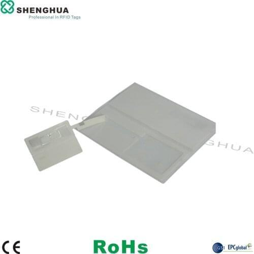 50pcs/pack Wholesale Jewelry Barcode Printable RFID Labels Price Tag 860-960MHz H3 Chip Long Range Reading Distance For Ring