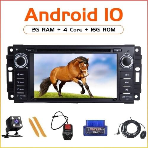 Zltoopai 6.2" Android 10 Auto Radio For Jeep Patriot Wrangler Cherokee Dodge Chrysler Ram GPS Navigation Car Multimedia Player