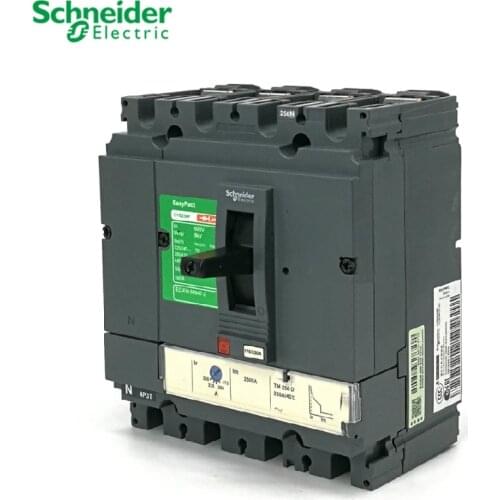 Schneider electric Molded-Case Circuit Breakers Switch MCCB CVS250N 4P TMD200A 250A 50KA rms