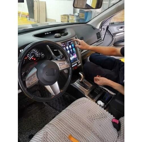 Android 9.0 Car GPS Radio For Subaru Outback Impreza Legacy 2009-2014 Car Multimedia Tesla Vetical Screen Navigation Stereos IPS