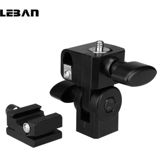 Godox Flash Hot Shoe Umbrella Holder Swivel Bracket Mount Light Stand Type E for DSLR