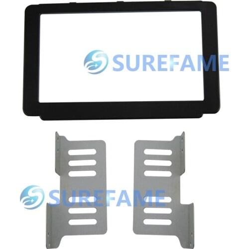 Double Din Car Radio Installation Dash Kit for Toyota Revo,Hilux 2015+ Audio Stereo Panel Fascia Facia Cover Face Plate Trim