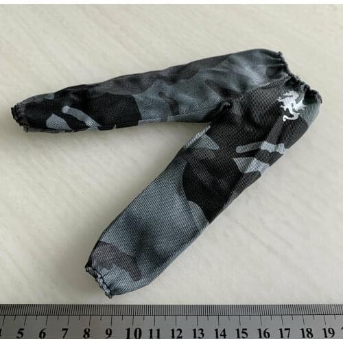 1/6 Scale Soldier Trendy Casual Camouflage Pants Model for 12"Action Figure Doll