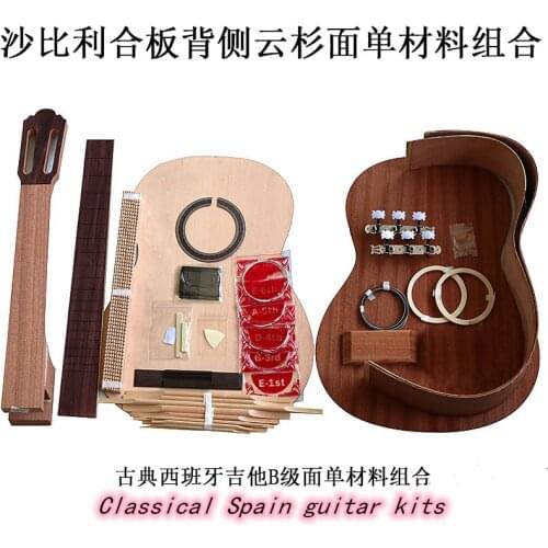 1 Set Spain Classical guitar Kits DIY assembly accessories