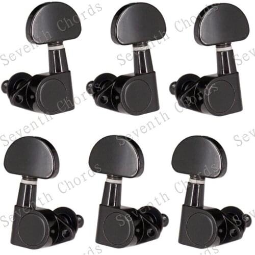 A Set of Sealed-gear Guitar String Tuning Pegs Tuners Machine Heads For Acoustic Electric Guitar accessories parts