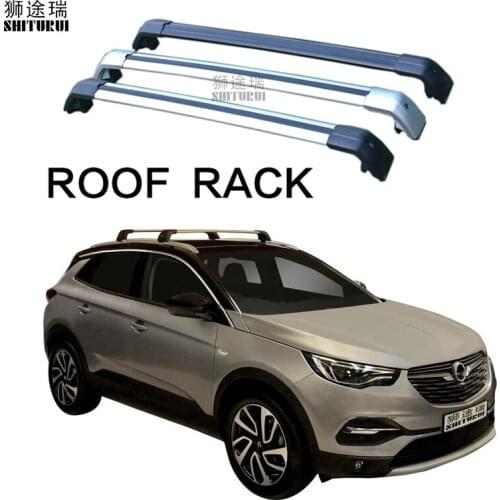 Roof Rack Rail (cross Beam) for VAUXHALL Grandland X, 5-dr SUV, 2018 2019 Aluminum Alloy, ISO9001 Quality,hot Sale