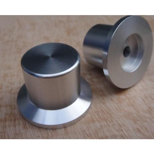 Diameter 38mm,shank diameter 26mm,high 26mm full aluminium solid volume knob/Audio power amplifier potentiometer knob for hifi