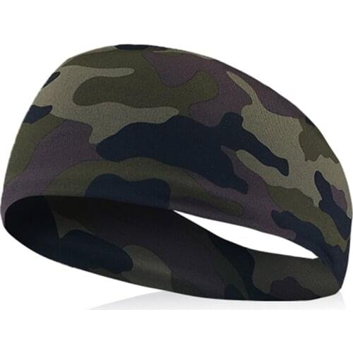 Gym Sports Absorbent Sport Sweat Headband Elastic Sweatband For Men And Women Yoga Hair Bands Head Sweat Bands