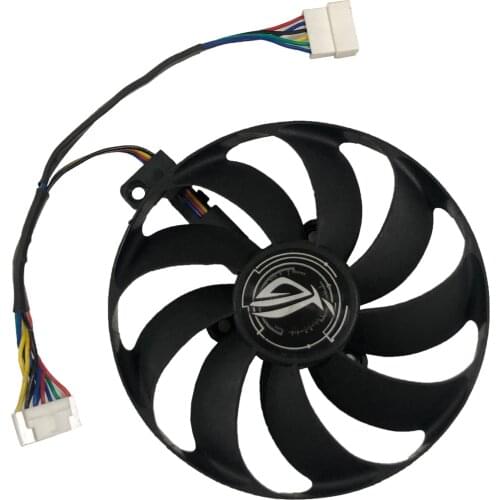 RTX 7Pin Power Plug T129215SU RTX 2080 2080 Ti GPU Cooler Fans For ASUS ROG STRIX RTX2080 RTX2080Ti GAMING Cards Cooling
