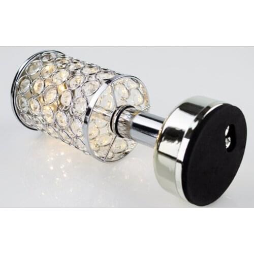 Modern Crystal Light Desk Table Lamp Decorative Nightclub KTV Cafe Bedside Nightstand Light Bedroom Living Room Decor