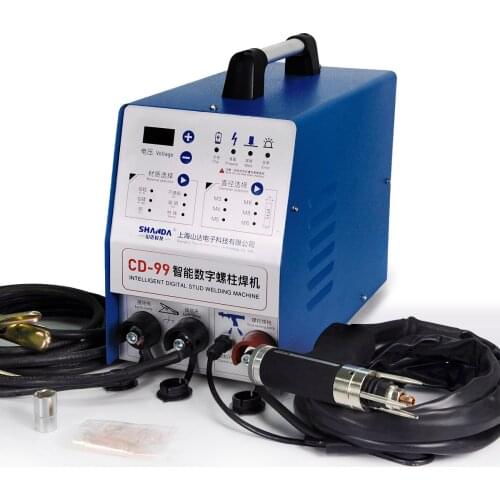 220V M3-M10 Collect New Capacitor Discharge CD Stud Welder stud welding machine with copper chucks
