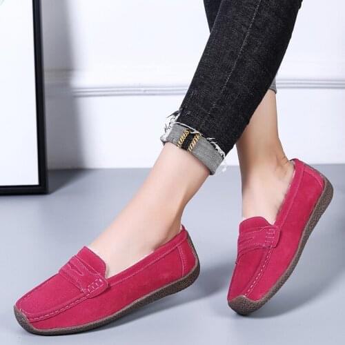 Winter Plus Velvet Cotton Shoes Womens Shoes Warm Casual Shoes Comfortable Moccasin Shoes Snail Shoes Increase Platform Shoes