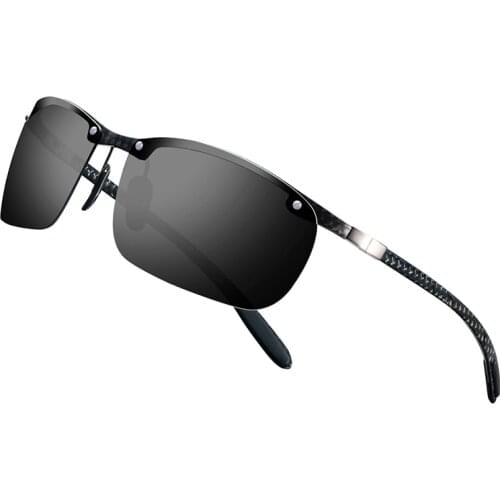 2021 carbon fiber sunglasses men luxury brand design glasses female 4 colors half frame polarized mens sunglasses gafas de sol