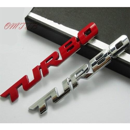 3D Emblem TURBO METAL GRILL Rear Trunk Car Badge car sticker for Audi BMW Ford focus VW skoda seat Peugeot lada Hyundai