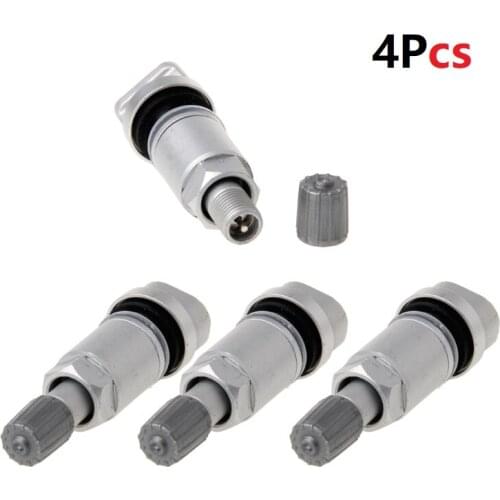 New Arrival High Quality 4PCS TPMS System Tyre Tire Pressure Sensor Valve Stem Repair Kit Fit For Peugeot 407 407SW